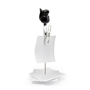 Black Squirrel Clip Note Holder for Office New in box